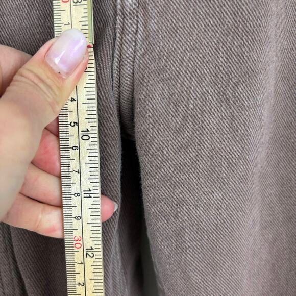 PacSun Elastic Waist Cargo Jeans – Brown Utility Streetwear – women’s M - Picture 10 of 12